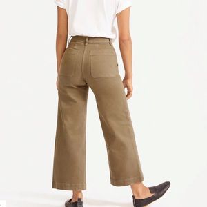 Everlane Wide Leg Crop Pant